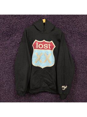 Machine Gun Kelly Lost XX Lost Americana Hoodie Size 2XL